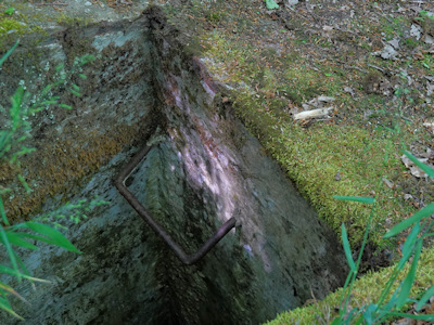 Kabelbrunnen Einstieg