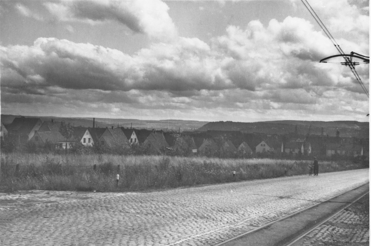 Lebacher Landstraße um 1940